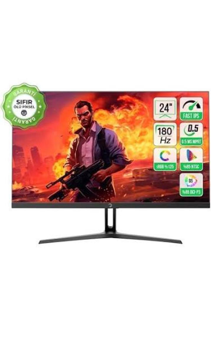 Gamepower 24'' Bull T10 Flat IPS 200Hz 0.5ms Gaming Monitör