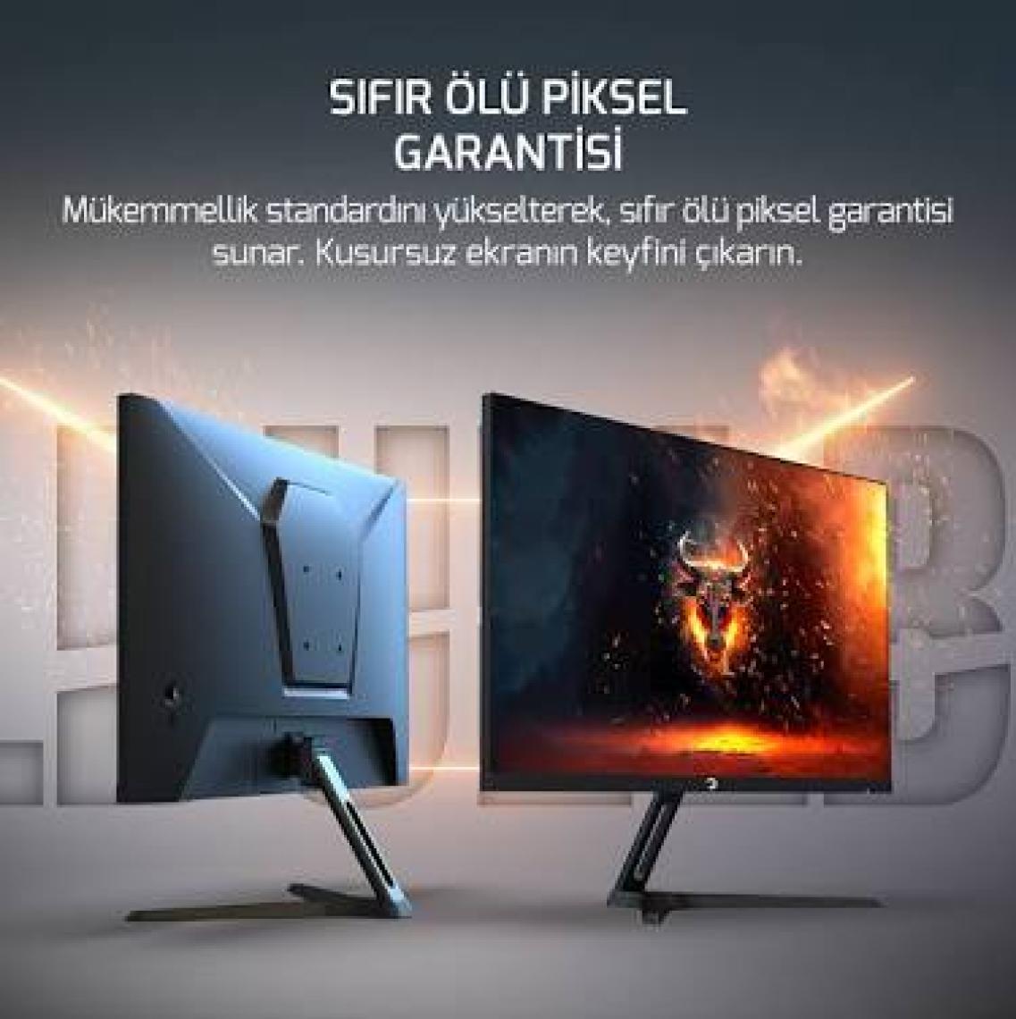 Gamepower 24'' Bull T10 Flat IPS 200Hz 0.5ms Gaming Monitör
