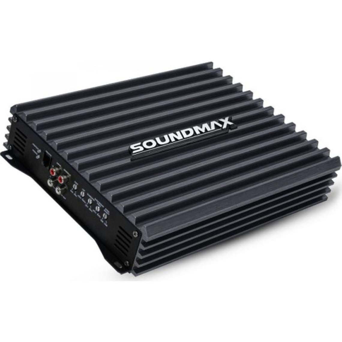 Soundmax SX-2000.1D 5000W-RMS 2000W Mono Anfi Bass Kumandalı