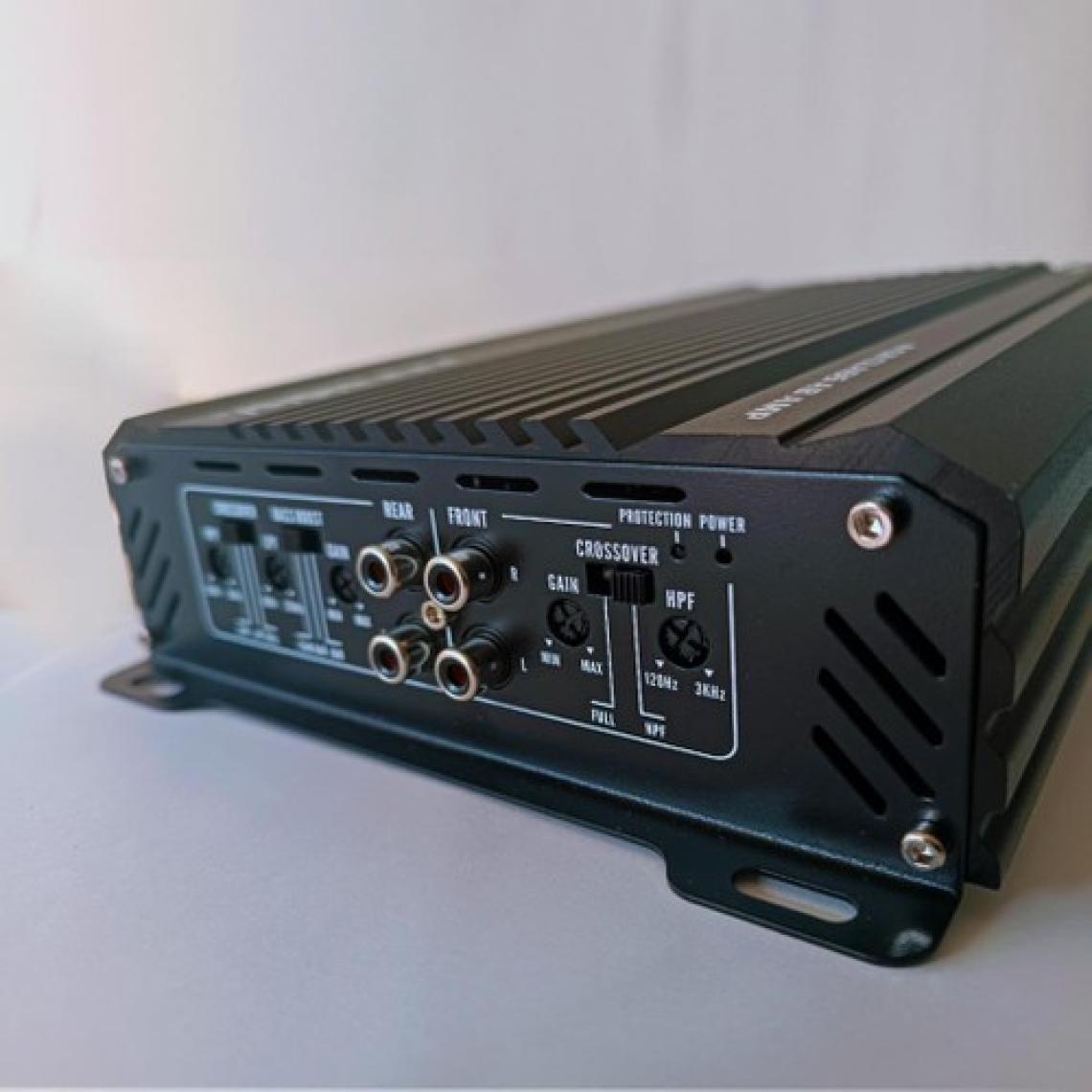 Ads 5000W 4X80 Rms 4 kanal Profesyonel Oto Amfi + 24 Ay Garantili