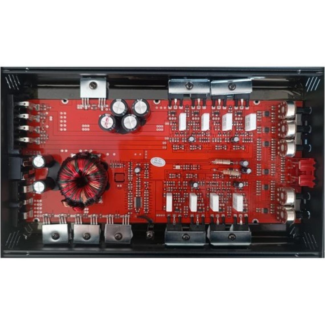 Ads 5000W 4X80 Rms 4 kanal Profesyonel Oto Amfi + 24 Ay Garantili