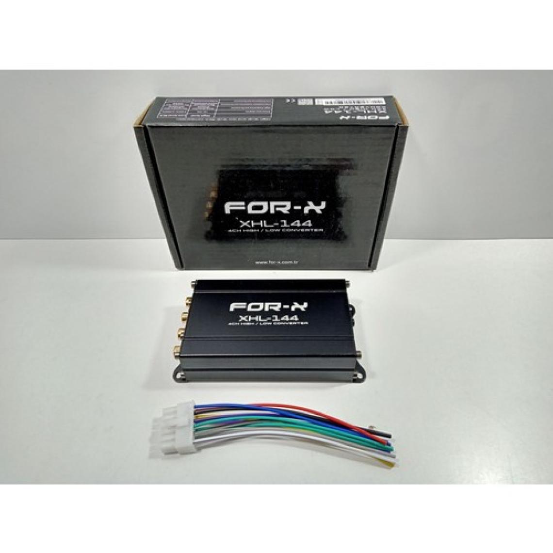 Deck Çevirici – For-X XHL-144 4 Kanal Amfi Dönüştürücü – Orjinal Teybe Amfi Aparatı