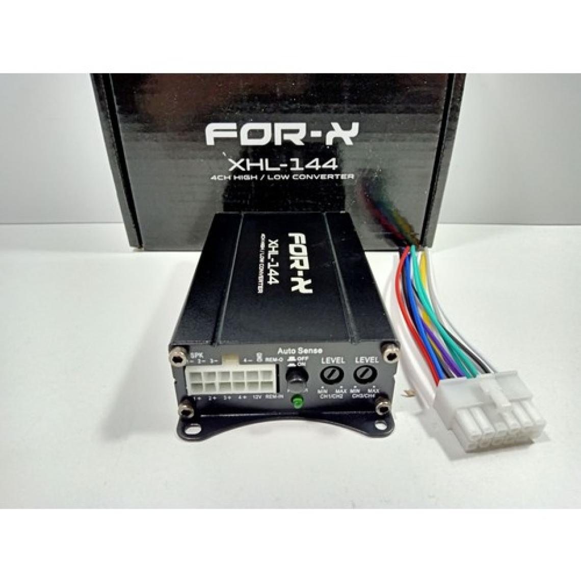 Deck Çevirici – For-X XHL-144 4 Kanal Amfi Dönüştürücü – Orjinal Teybe Amfi Aparatı