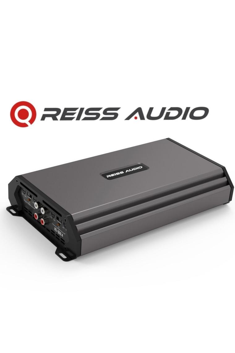 Reıss Audıo RS-Q60.4 60W Rms 4 Kanal Oto Amplifikatör