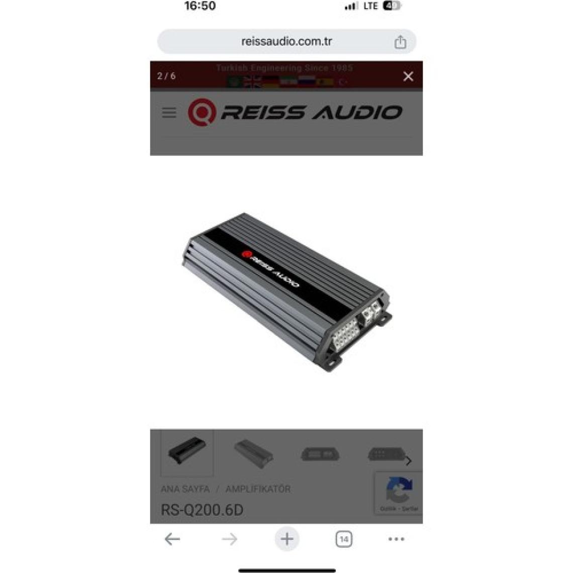 Reiss Audio RS-Q200.6D
