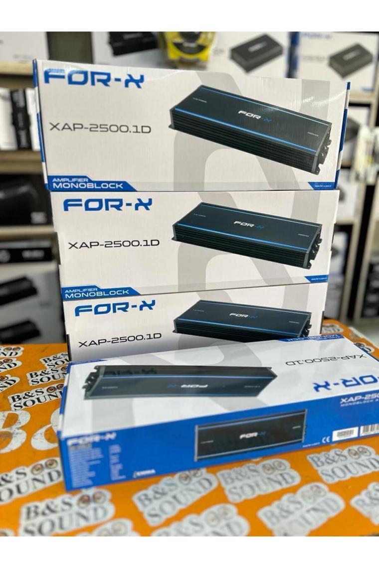 For-X XAP-2500.1 Profesyonel 1X2500RMS Mono Amfi