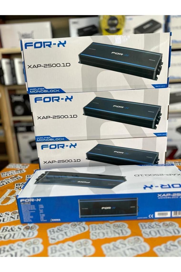 For-X XAP-2500.1 Profesyonel 1X2500RMS Mono Amfi