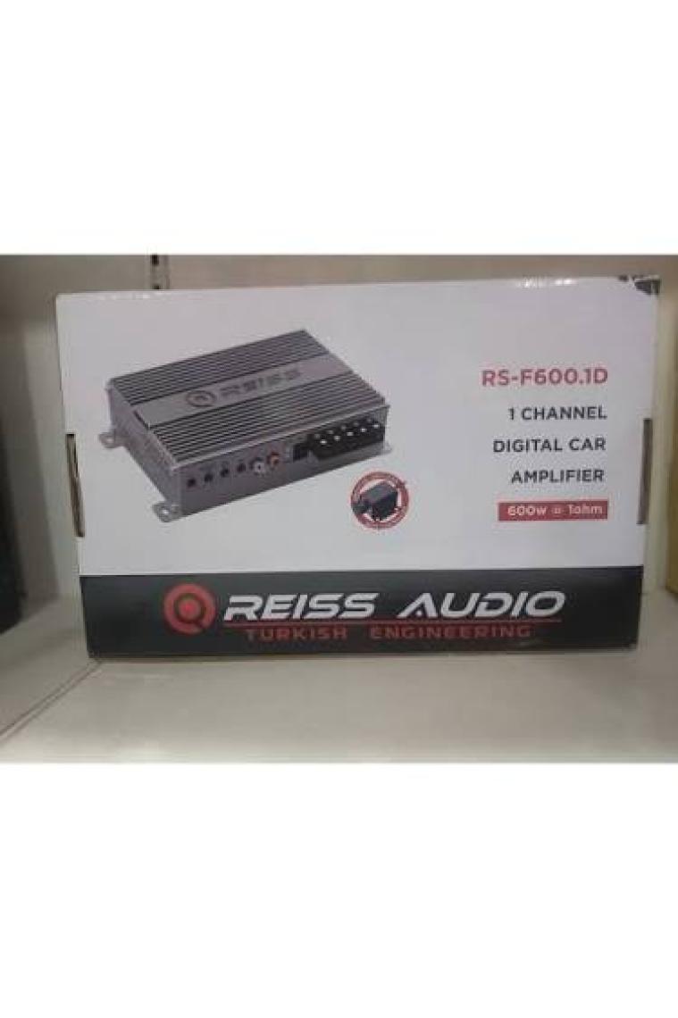 Mobass Reiss Audio RS-F600.1D 600 Watt Mono Tek Kanal Anfi