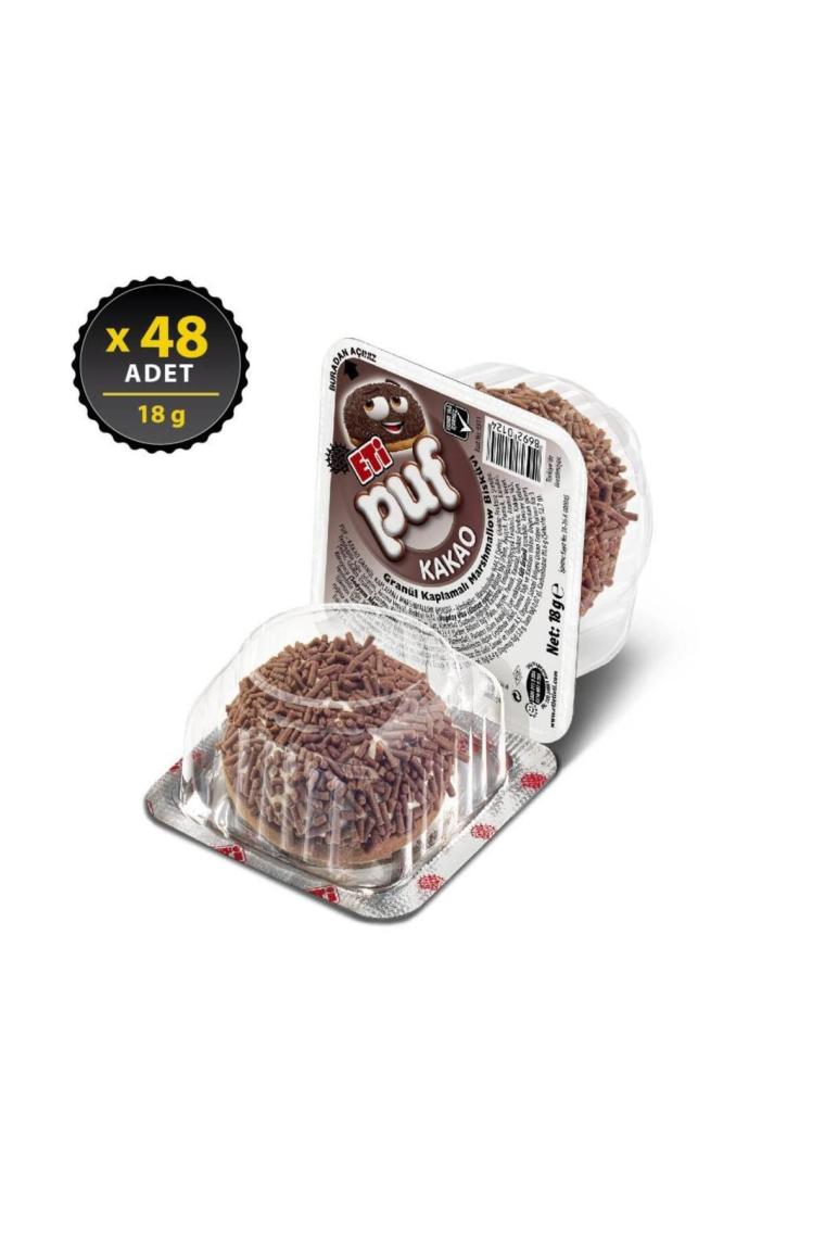 Eti Puf Kakaolu 48x18 gr