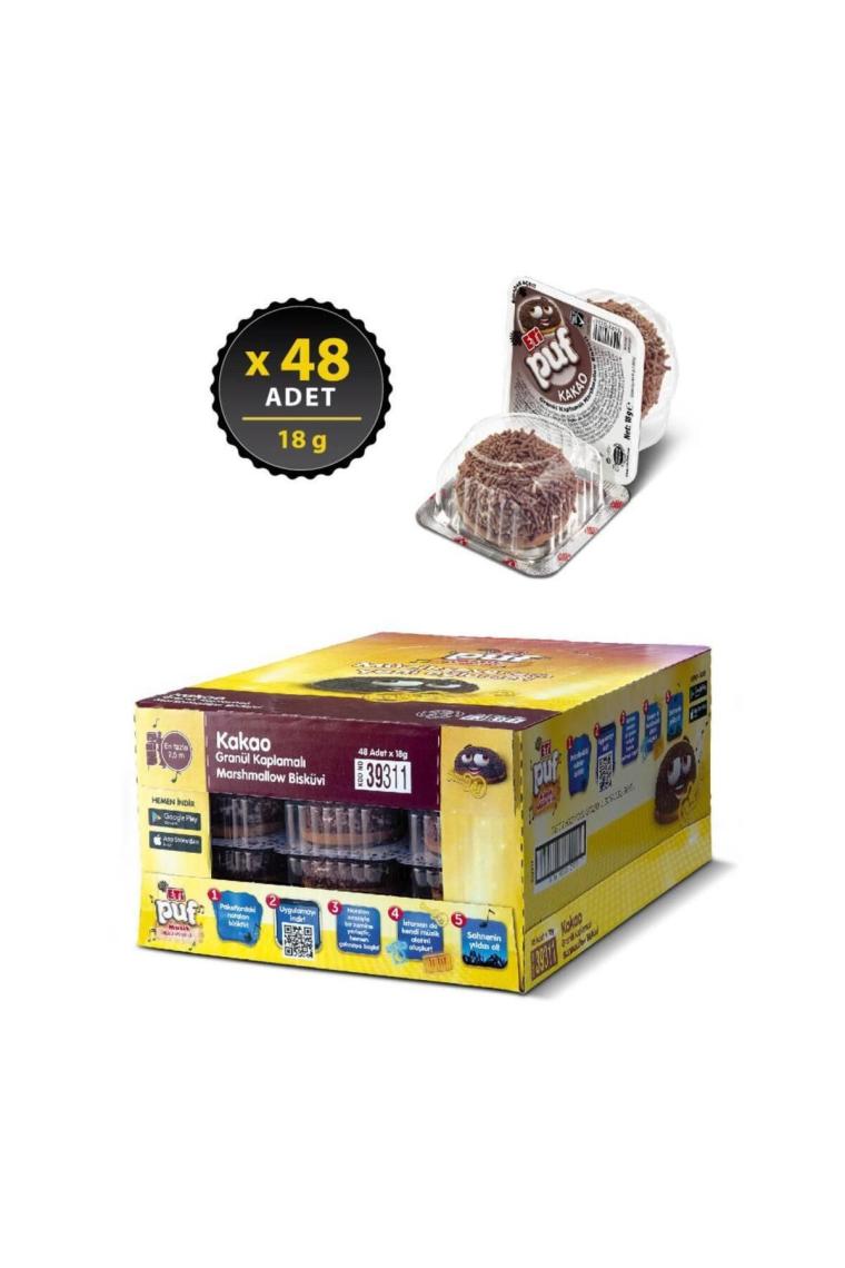 Eti Puf Kakaolu 48x18 gr