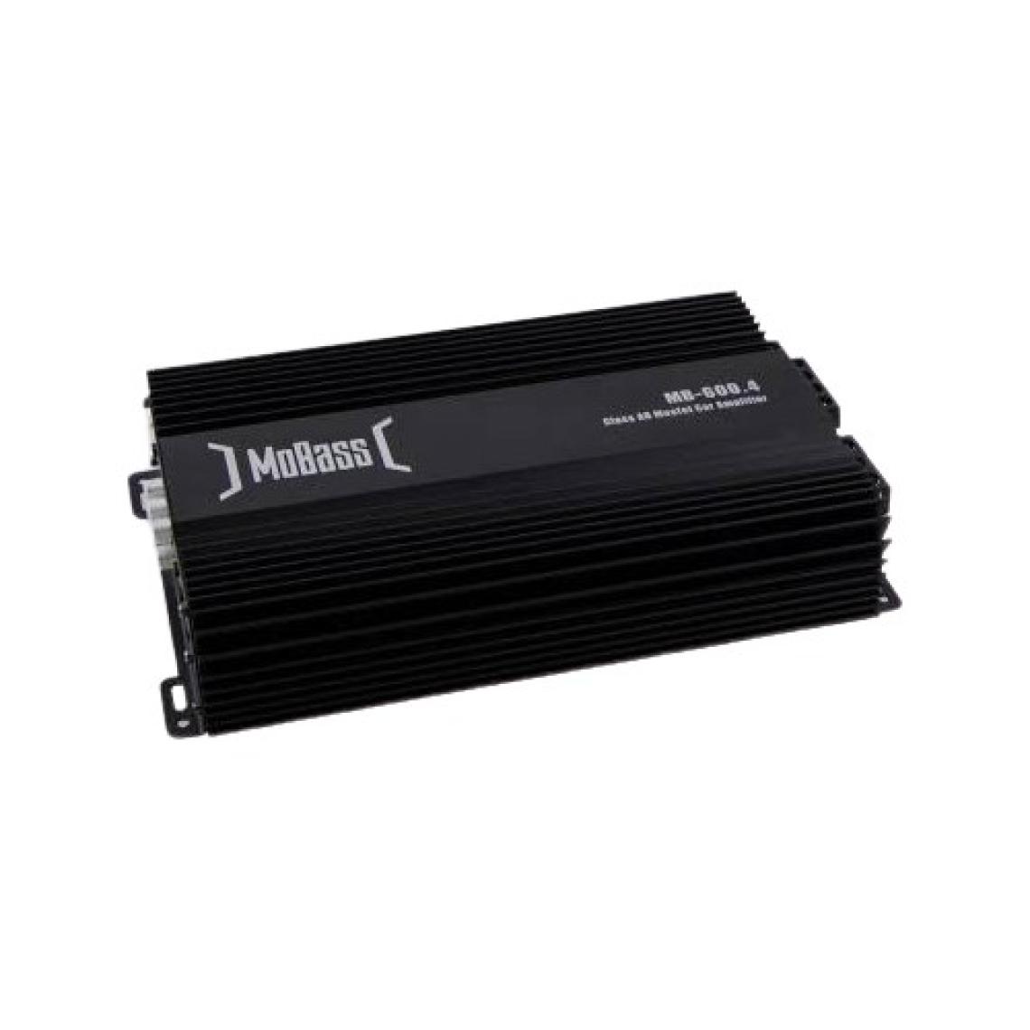 Mobass MB-600 2500W 4 Kanal Bass Kontrollü Oto Amfi