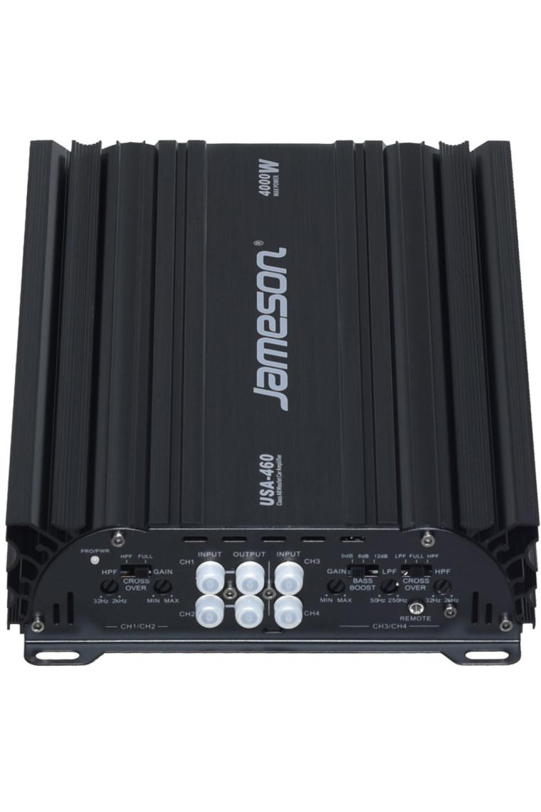 Jemason Usa-460 4000w 4 Kanal Bass Kontrol Usa-460