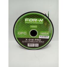 For-x Bakır Hoparlör Kablosu 16GA – %100 Bakır – Ofc - Amfi Hoparlör ve Bass Kablosu – 5 Metre