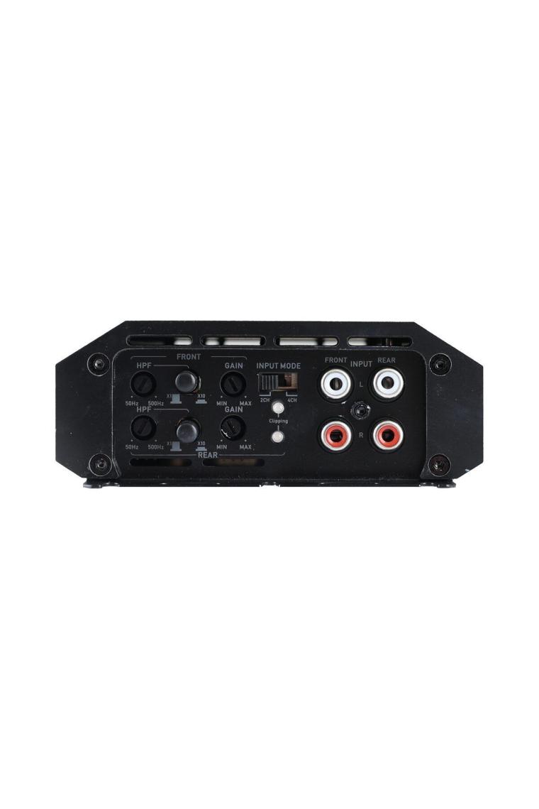 Reiss RS-Q150.4D 4kanal Profesyonel Oto Amfi Anfi 2 Ohm 150W