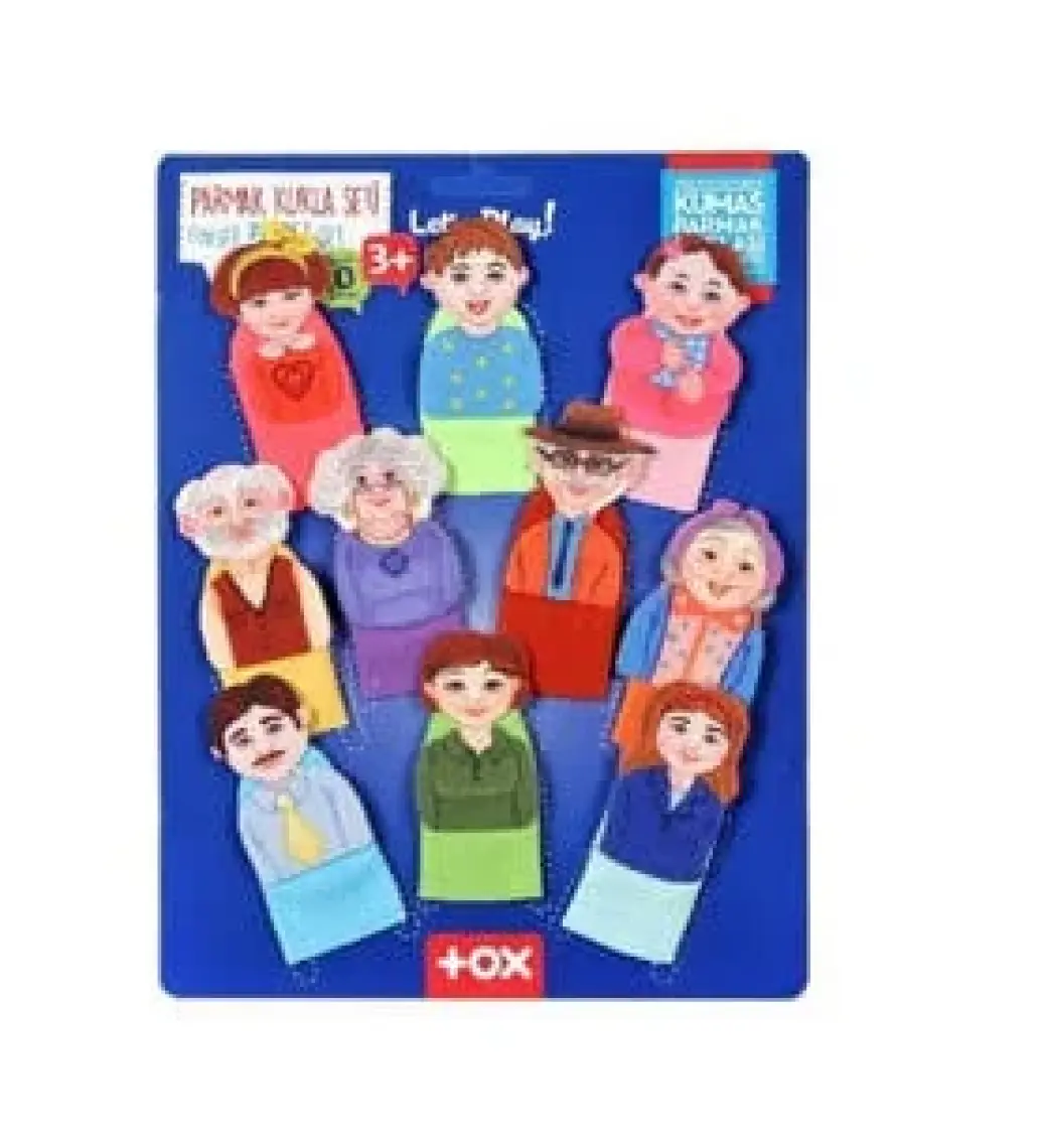 Tox Aile 10 Parça Parmak Kukla