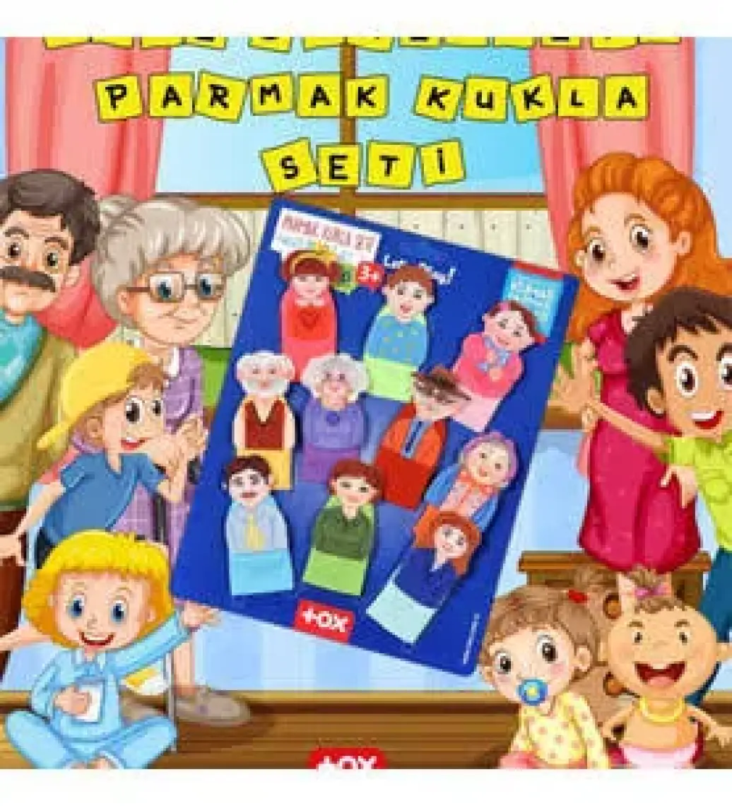 Tox Aile 10 Parça Parmak Kukla