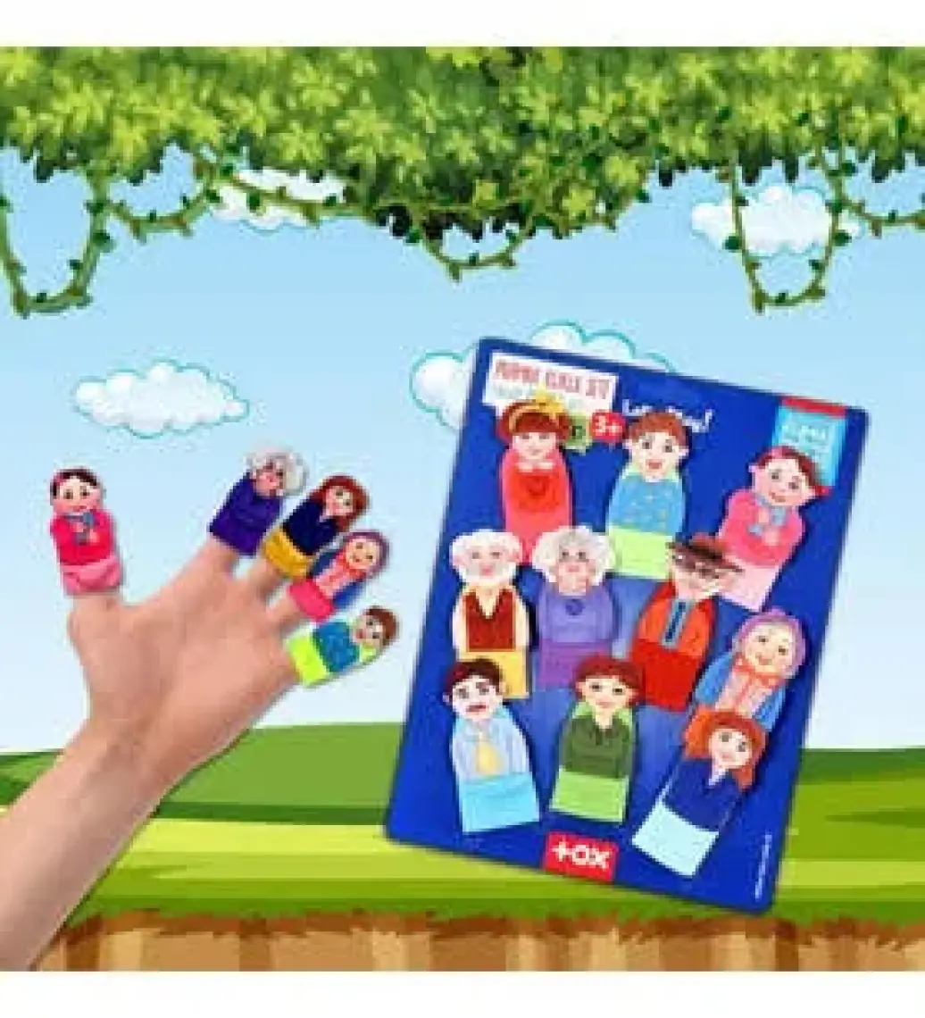 Tox Aile 10 Parça Parmak Kukla