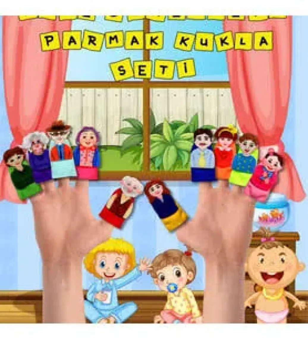 Tox Aile 10 Parça Parmak Kukla