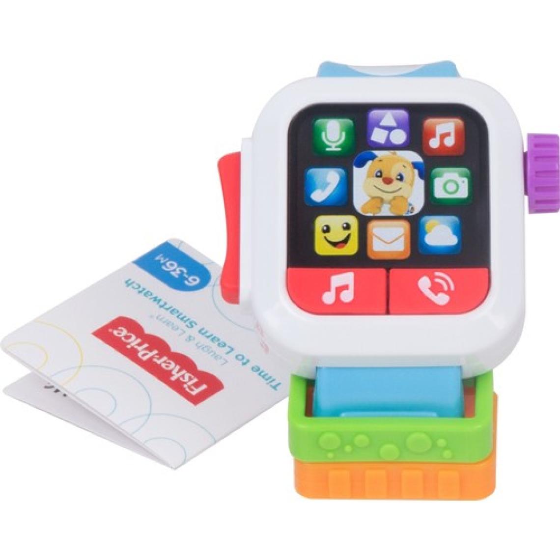Fisher-Price Eğlen & Öğren Akıllı Saat (Türkçe ve İngilizce), Müzikli Bebek Oyuncağı GMM53