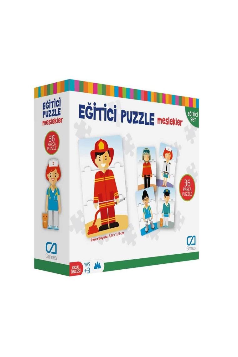 Ca Games Eğitici Neşeli Meslekler Puzzle