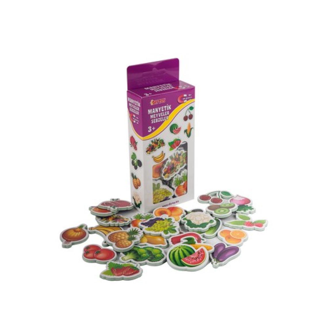 Diytoy Manyetik Meyveler Sebzeler 1307