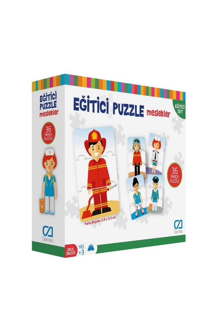 Ca Games Eğitici Neşeli Meslekler Puzzle