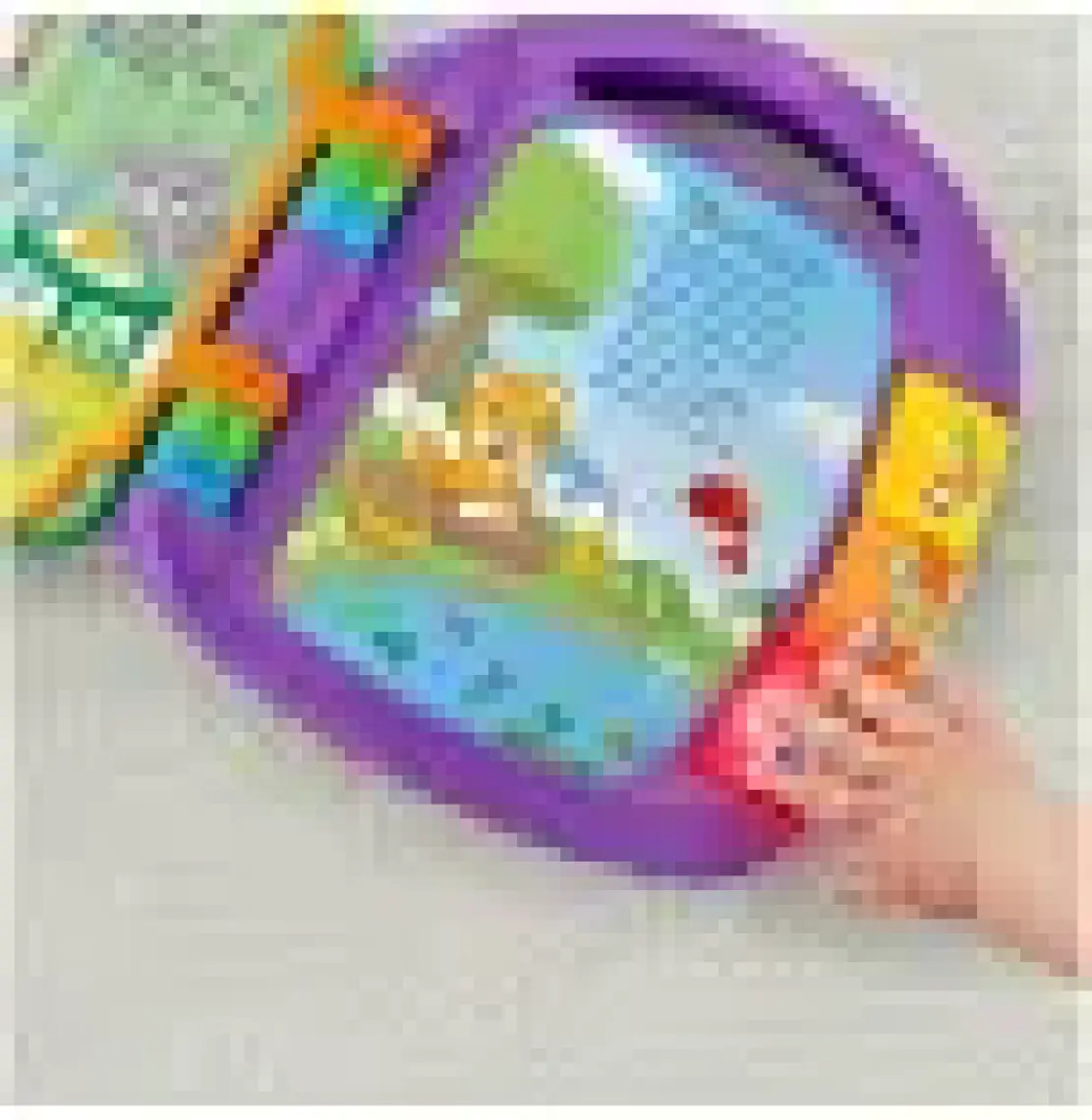 Fisher-Price Eğitici Hikaye Kitabı - Eğlenerek Öğrenin, Işıklı ve Sesli, İnce Motor Becerilerini Geliştirir, Güvenli Kullanım Özellikleriyle