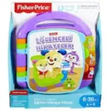 Fisher-Price Eğitici Hikaye Kitabı - Eğlenerek Öğrenin, Işıklı ve Sesli, İnce Motor Becerilerini Geliştirir, Güvenli Kullanım Özellikleriyle