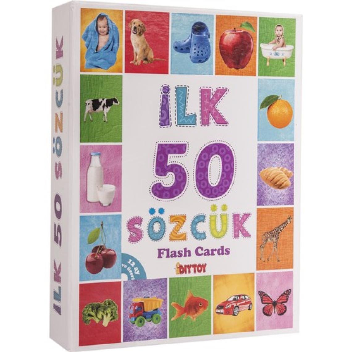 Diytoy 1161 Flash Card İlk 50 Sözcük