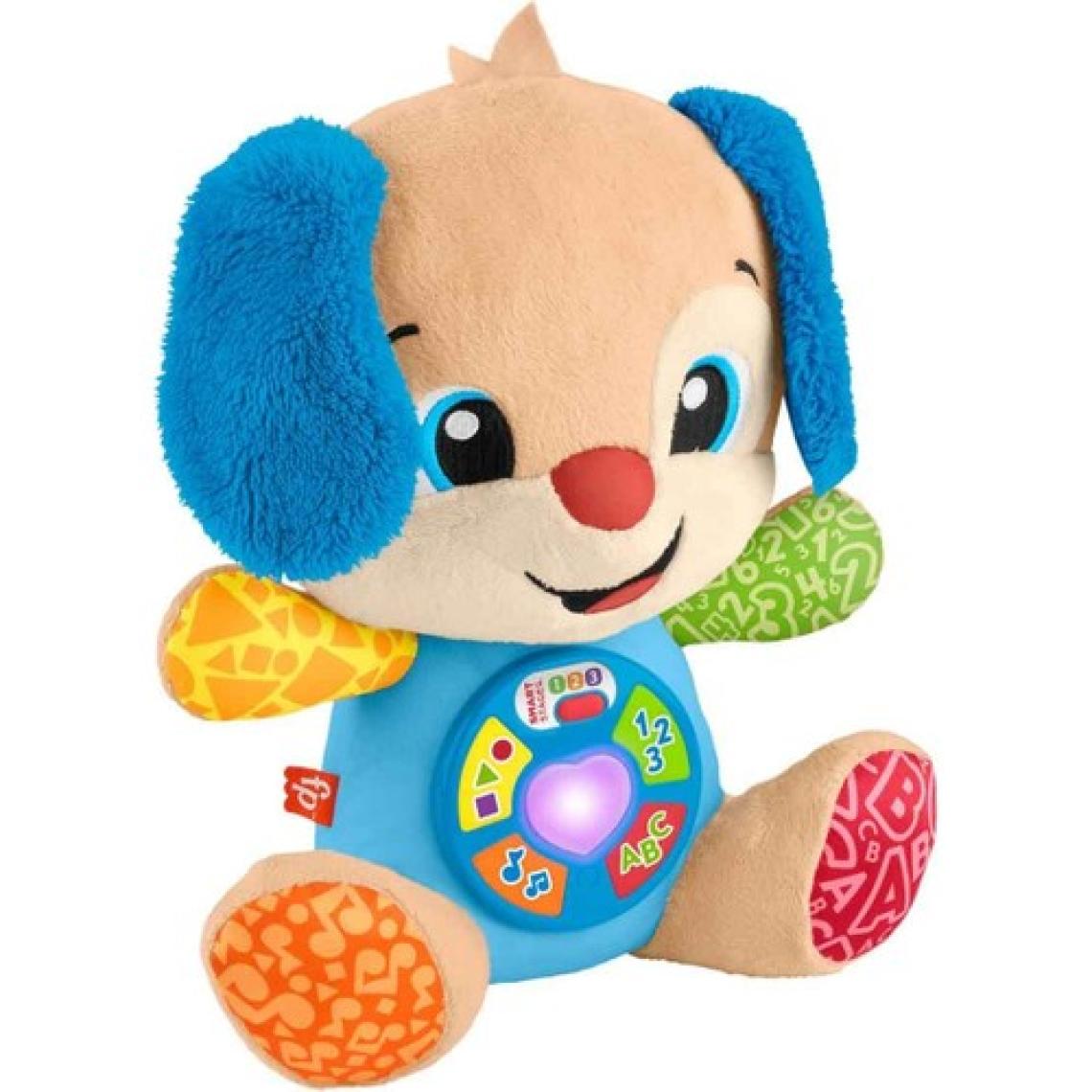 Fisher-Price Türkçe Konuşan Eğitici Peluş Köpek - Montessori Uyumlu Etkileşimli Oyuncak, Erken Öğrenme ve Gelişim Desteği