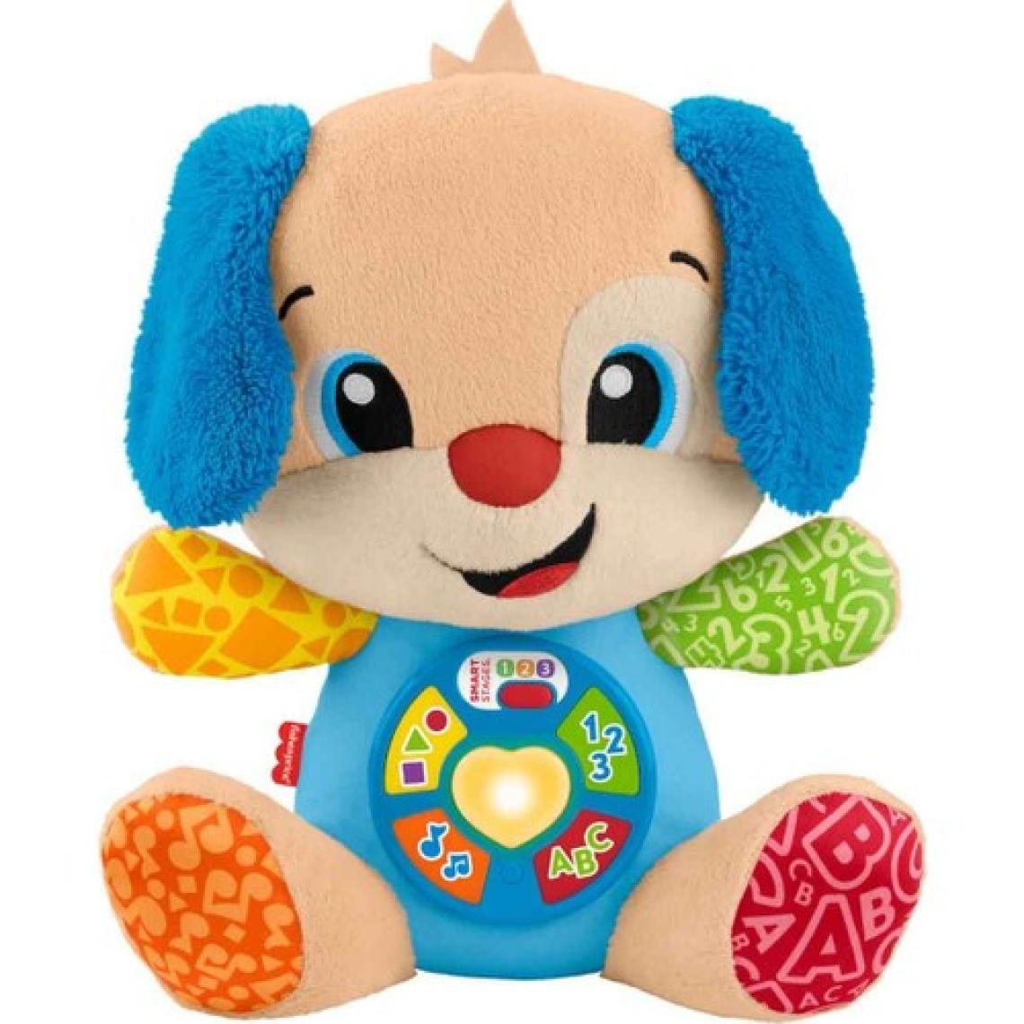Fisher-Price Türkçe Konuşan Eğitici Peluş Köpek - Montessori Uyumlu Etkileşimli Oyuncak, Erken Öğrenme ve Gelişim Desteği
