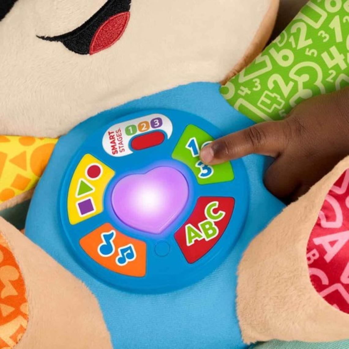 Fisher-Price Türkçe Konuşan Eğitici Peluş Köpek - Montessori Uyumlu Etkileşimli Oyuncak, Erken Öğrenme ve Gelişim Desteği