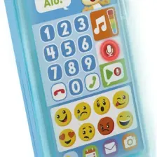 Fisher-Price Eğlen & Öğren İnteraktif Akıllı Telefon (Türkçe); Emojili; Sesli Mesaj Kaydeder; Hava Durumunu Sunar FPR25