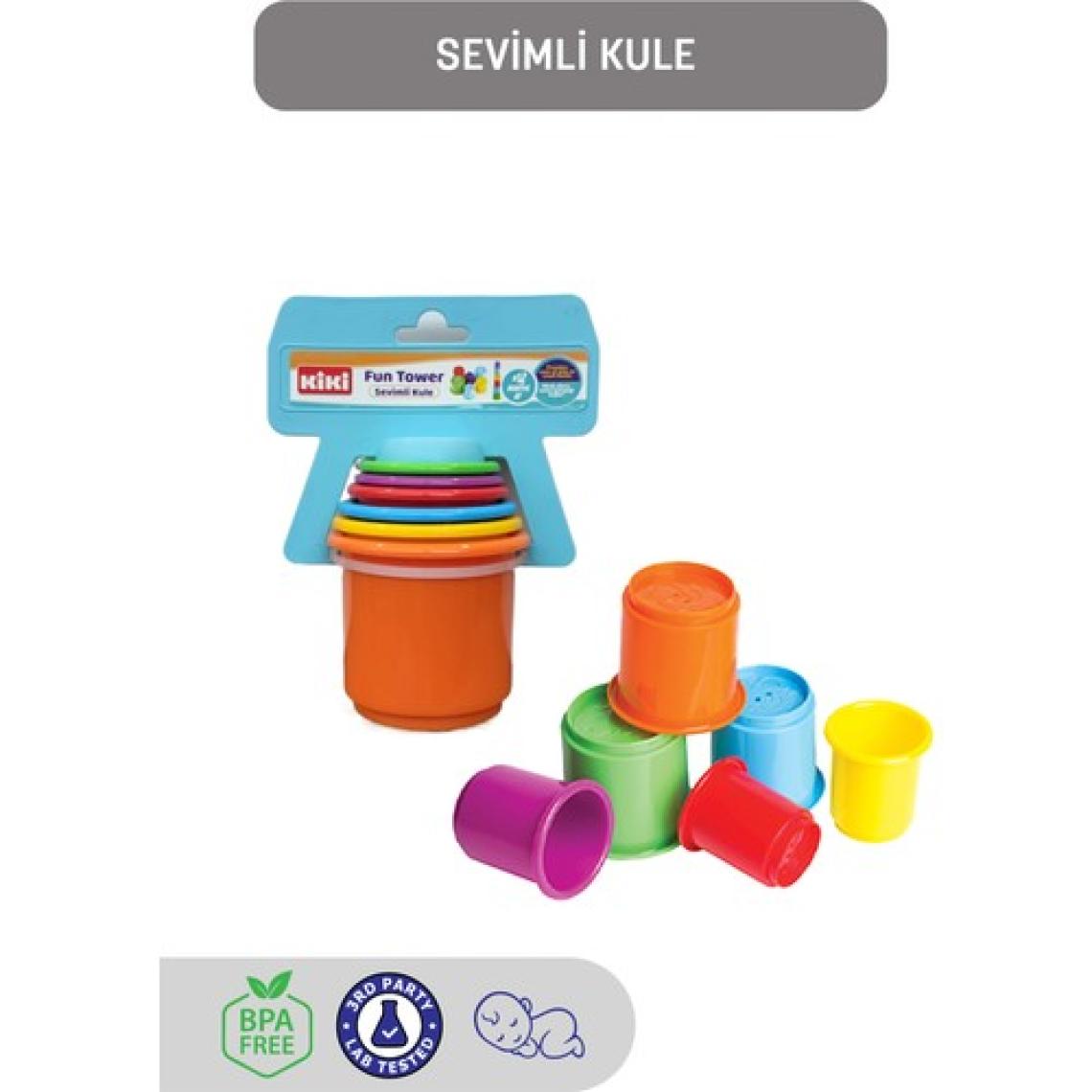 Kiki-Sevimli Kule Eğitici Oyuncak