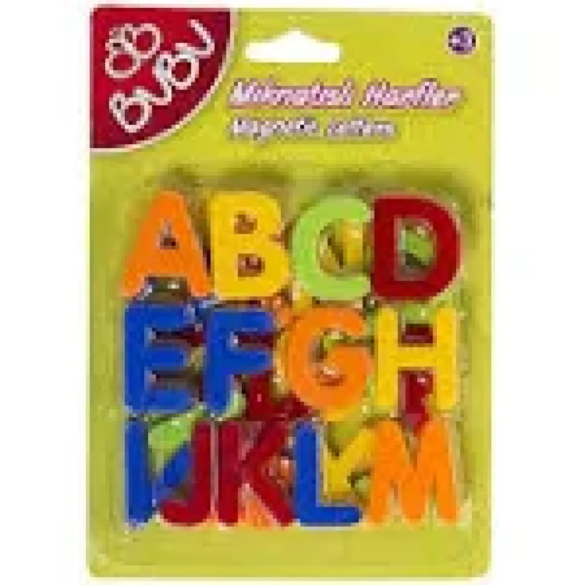 Bubu Mıknatıslı Harf 26 Parça