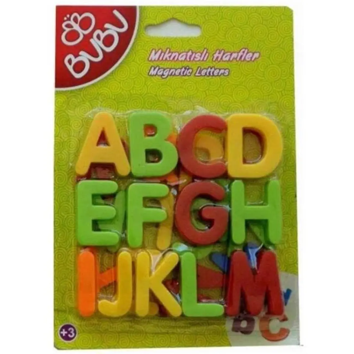 Bubu Mıknatıslı Harf 26 Parça
