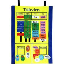 Anki Toys Cırtlı Takvim Pano