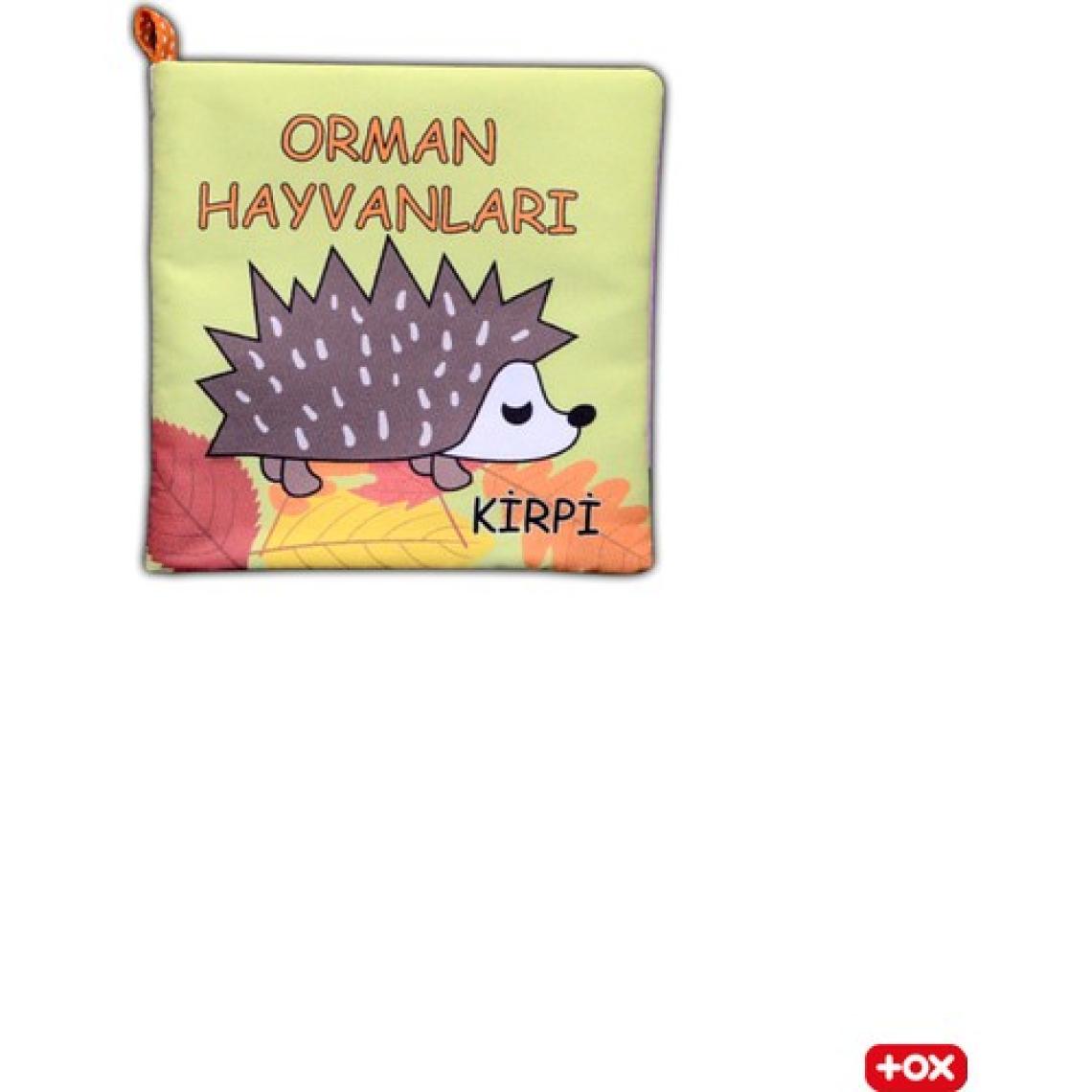 Tox Orman Hayvanları Kumaş Sessiz Kitap - Bez Kitap