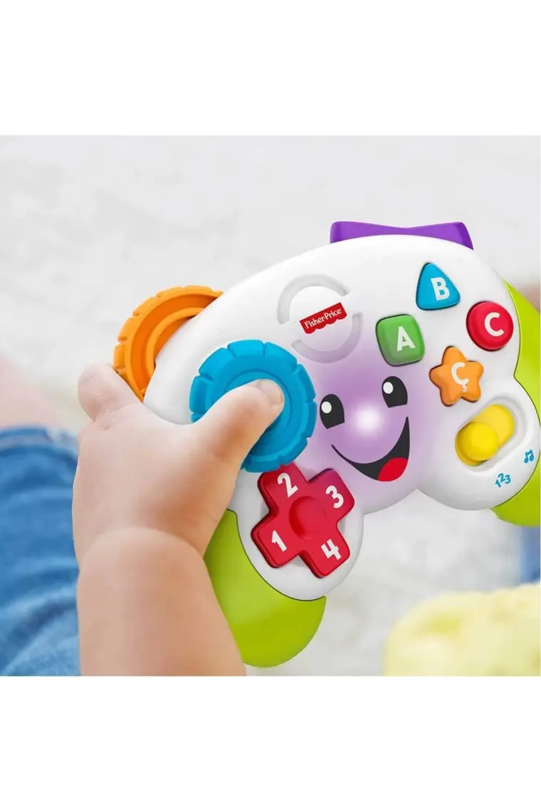 Fisher-Price Eğlen&Öğren Eğitici Oyun Kumandası (Türkçe), 6 - 36 aylık, FWG23