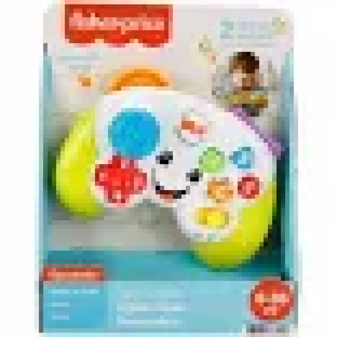 Fisher-Price Eğlen&Öğren Eğitici Oyun Kumandası (Türkçe), 6 - 36 aylık, FWG23