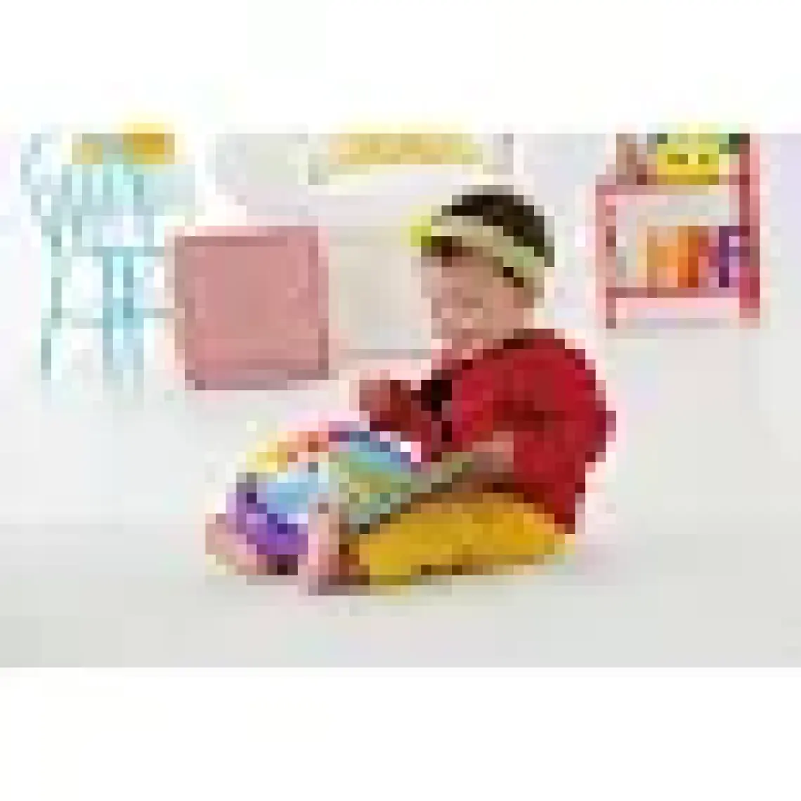 Fisher-Price Eğitici Hikaye Kitabı - Eğlenerek Öğrenin, Işıklı ve Sesli, İnce Motor Becerilerini Geliştirir, Güvenli Kullanım Özellikleriyle