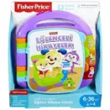 Fisher-Price Eğitici Hikaye Kitabı - Eğlenerek Öğrenin, Işıklı ve Sesli, İnce Motor Becerilerini Geliştirir, Güvenli Kullanım Özellikleriyle