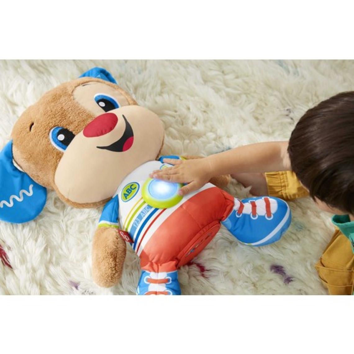 Fisher-Price Eğlen Ve Öğren Eğitici Büyük Köpekçik - Türkçe, Eğitici İçerikleriyle Müzikli Büyük Pelüş Oyuncak, 18-36 Aylık Çocuklar İçin Hhh11
