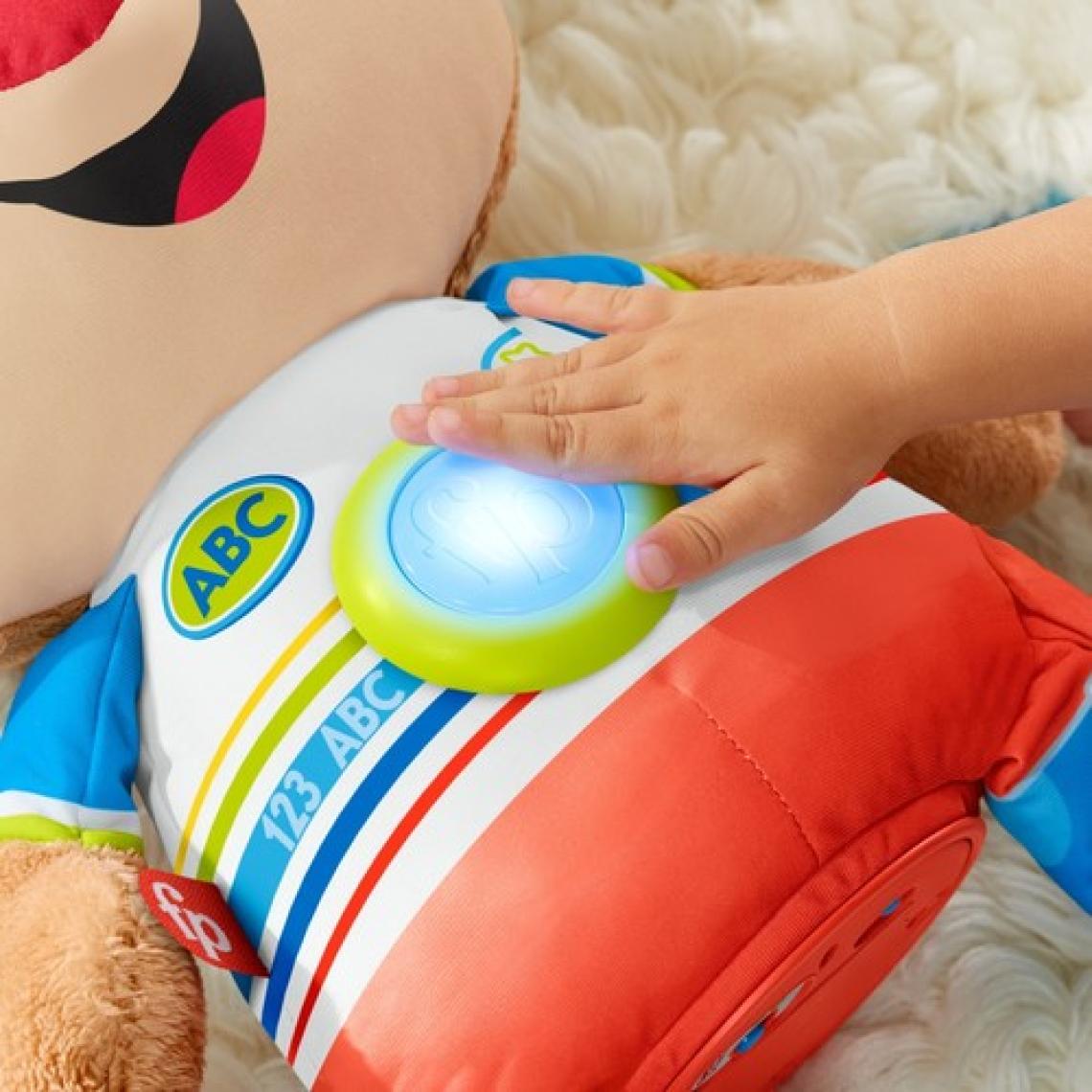 Fisher-Price Eğlen Ve Öğren Eğitici Büyük Köpekçik - Türkçe, Eğitici İçerikleriyle Müzikli Büyük Pelüş Oyuncak, 18-36 Aylık Çocuklar İçin Hhh11