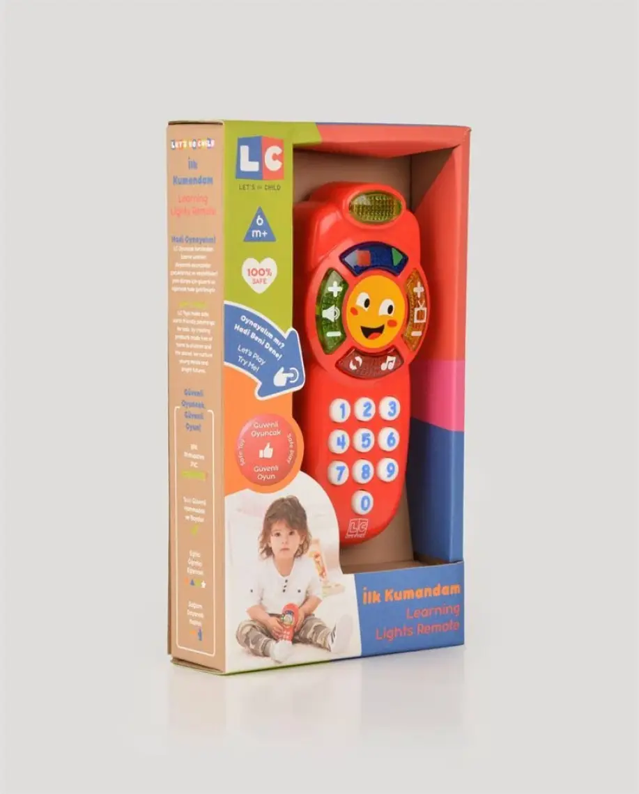 Let's Be Child LC Eğitici Oyuncak Kırmızı İlk Kumandam