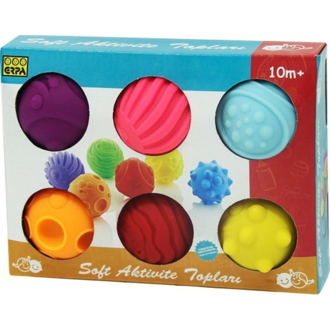 Erpa Soft Aktivite Topları 6'lı Set