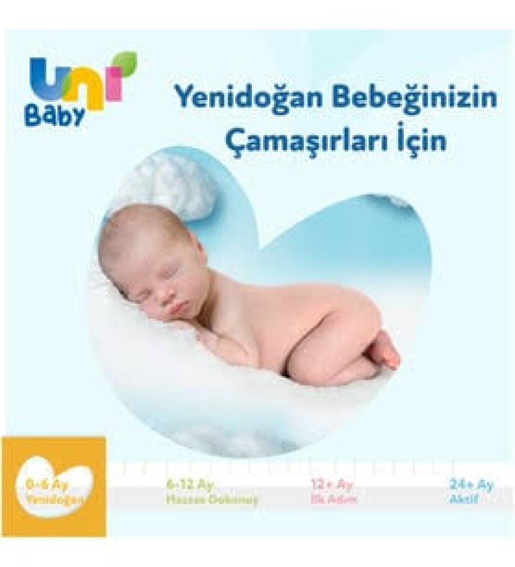Uni Baby Yenidoğan Çamaşır Sabunu 1500 ml x 3 Adet