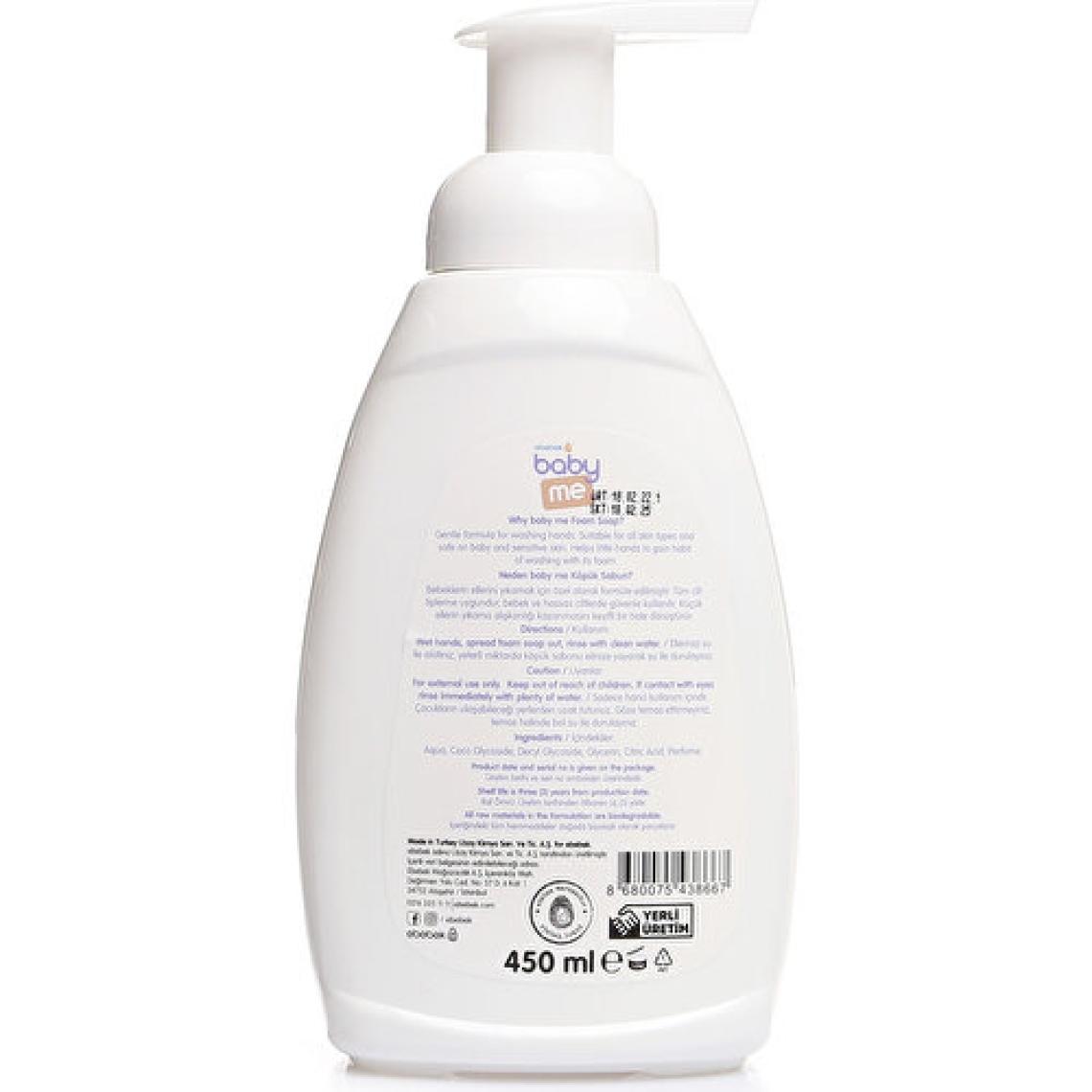 Baby Me Köpük Ilk Sabunum 450 ml