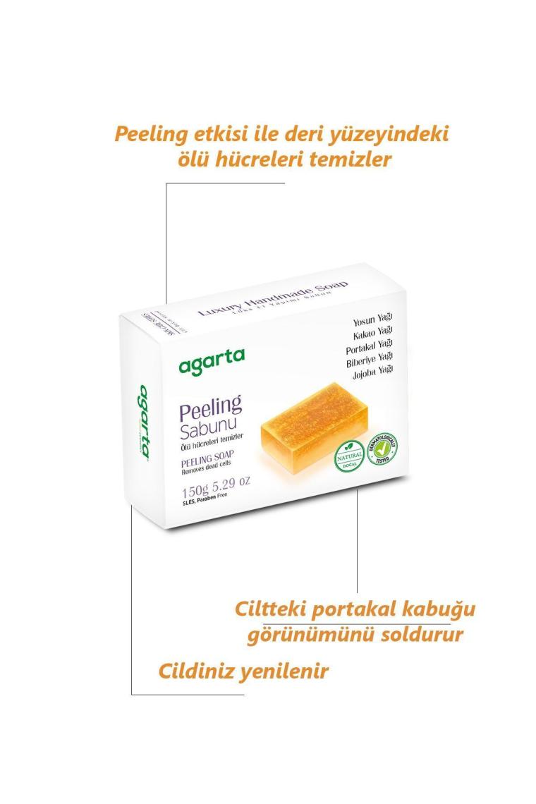 Agarta Cilt Bakım Sabunu 150 gr Peeling