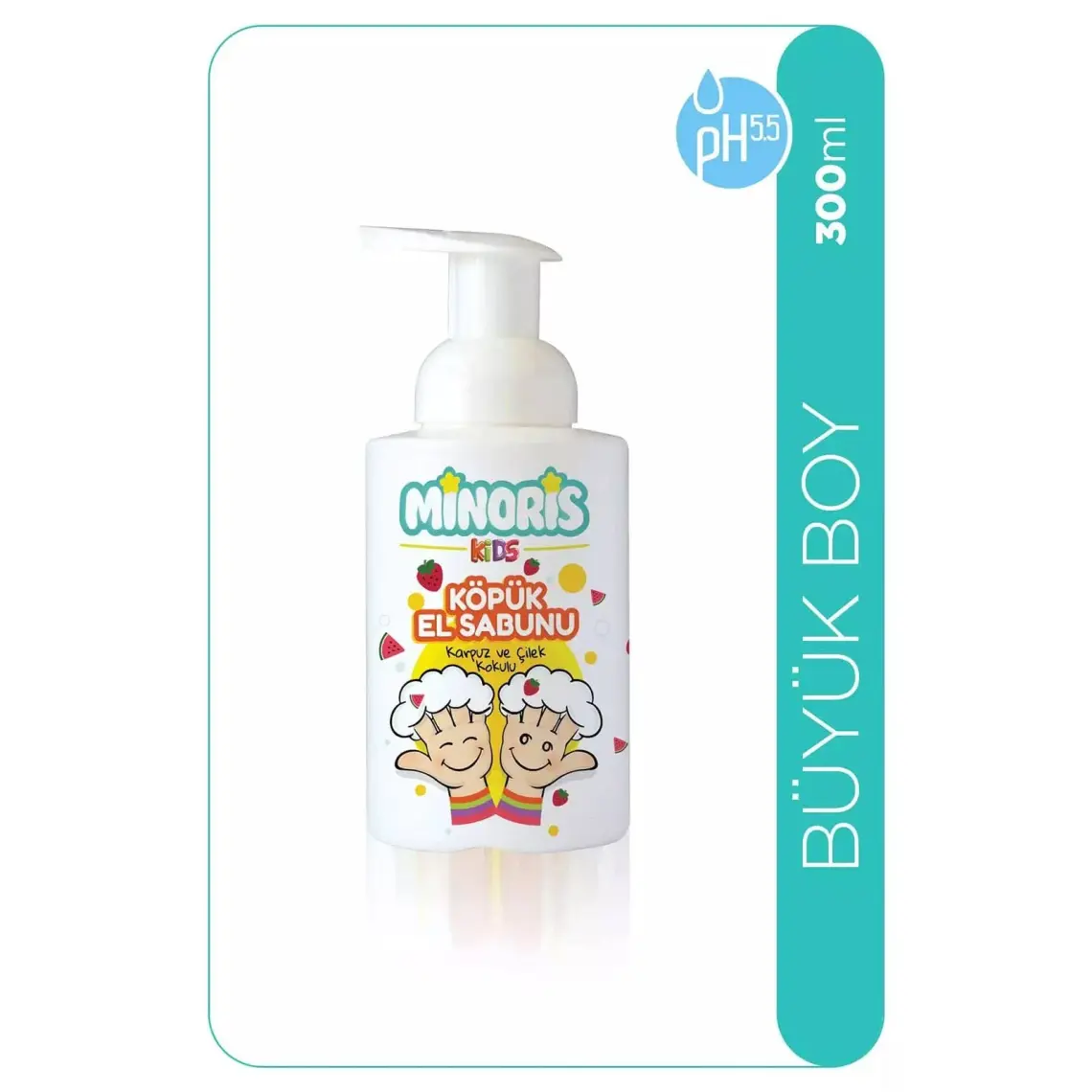 Minoris Kids Organik Köpük El Sabunu 300ML